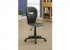 OFFICE CHAIR - BLACK LEATHER-LOOK FABRIC